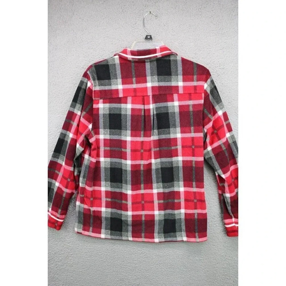 Simply Vera VeraWang Two-Piece Pajama Set-Size Medium-Plaid Fleece-Ultra Soft - Picture 9 of 16